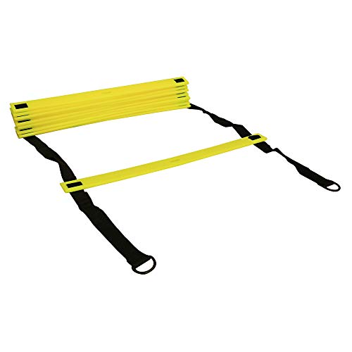 Amber Fight Gear Feet Speed and Agility Training Ladder for High-Intensity Training in Boxing, Soccer, Football, Lacrosse, and Ice Hockey - Improve Your Footwork and Coordination, 30 Feet