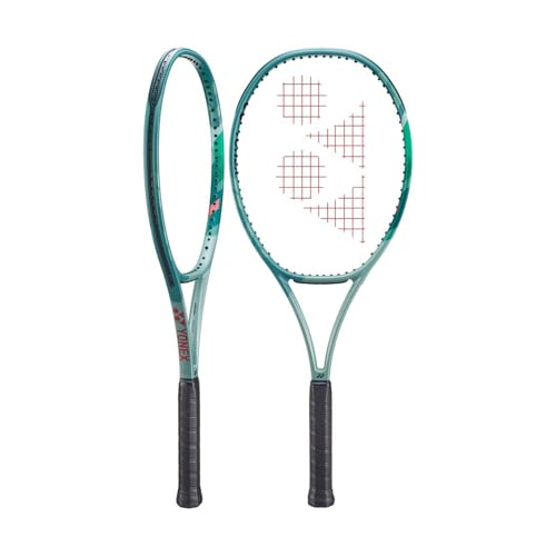 YONEX Percept 97 4 1/8" (G1) Flexible Responsive Tennis Racquet for Intermediate/Advanced Players | Exceptional Control, Intense Spin, Olive Green - color: Olive Green, size: 4 1/8