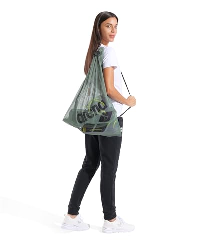 ARENA One Go Pool Mesh Swim Bag 40 Liters Satchel for Equipment Tote Swim Practice