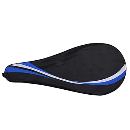 Tennis Racket, with Carry Bag 27 Inch Tennis Racket Single Tennis Racquet Beginner Competition Training Set Tennis Set for Adults Student Women Men - color: Blue