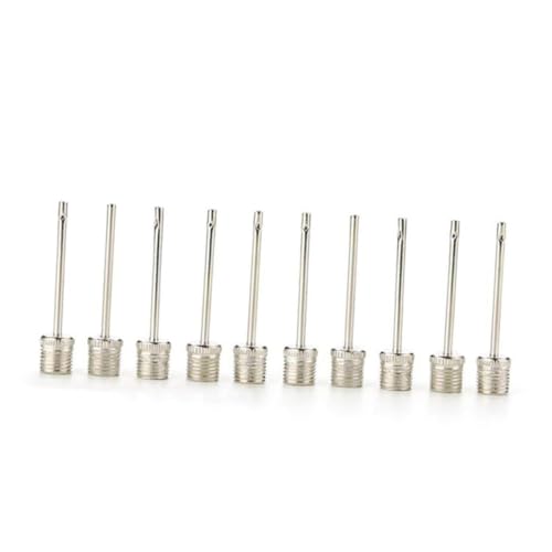 10-Piece Sports Pump Needles Set for Football and Basketball Sturdy Replacement Needles for Ball Inflation Compatible Sports Balls for Athletes