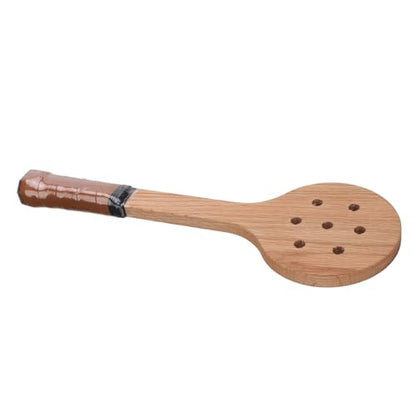 Wooden Tennis Training Racke, Tennis Practice Rebounder, Raqueta De Tenis, Practice Batting Accurately Good Control Improve Responsiveness for Outdoor Indoor