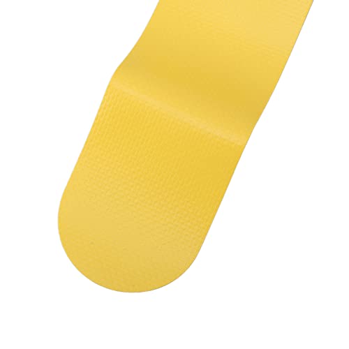 Adjustable Flag Football Set, 5 PCS PP Flag Football Belts with 10 Flags for Youth and Adults, Durable Training Equipment for Beach Games and Team Sports (Yellow)