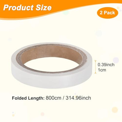 M METERXITY Grip Finishing Tape PVC Racket Wrap Grip Racquet Finishing Tapes for Pickleball/Racquetball - color: White