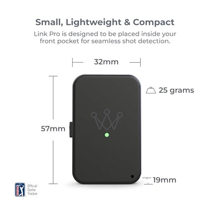 Arccos Link: Track Your Golf Game Without Your Phone, Compatible with Arccos Smart Sensors & Arccos Smart Grips - style: Link Pro