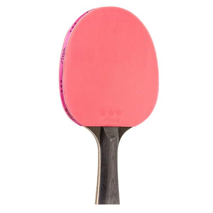 STIGA Pure Color Advance Performance-Level Table Tennis Racket (Yellow) - color: Pink