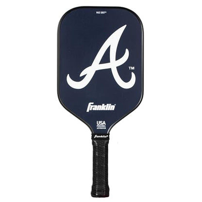 Franklin Sports MLB Team Pickleball Paddles - Official MLB Baseball Team Logo + Colors Pickleball Paddles - Signature Series 13MM Pickleball Paddle with MaxGrit - USA Pickleball (USAPA) Approved