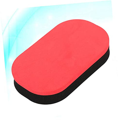 VANZACK Table Tennis Bat Cleaning Sponge Durable Maintenance Pad for Racket Care High Density Red Rubber Cleaner