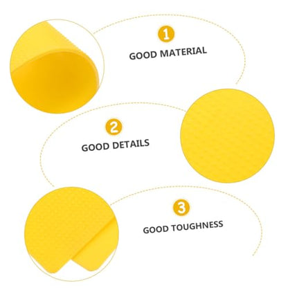 POPETPOP 8pcs Tennis Training Markers Flat Markers for Soccer Basketball and Other Sports Tear Design for Boys and Girls and Athletes Versatile Gym Use