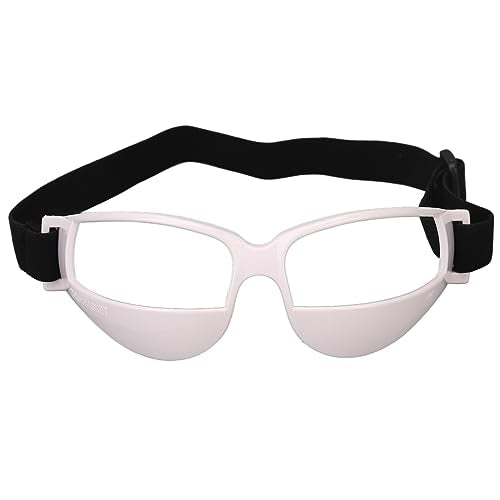 Horoper Basketball Goggles Basketball Training Tool Lightweight Adjustable and Anti Bowing Basketball Dribbling Goggles for Enhanced Skills and Head Protection