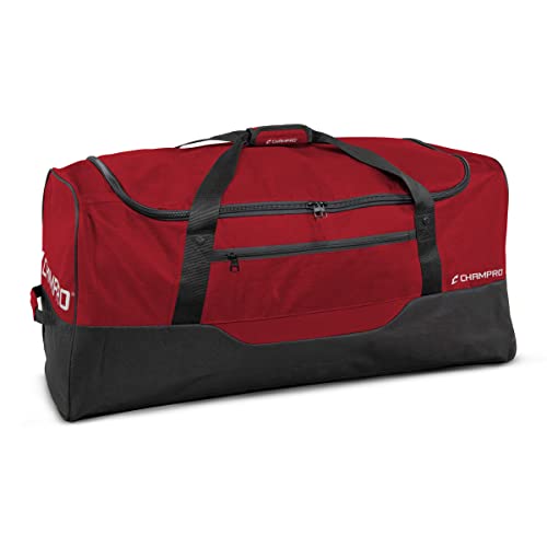 CHAMPRO Ultimate Carry-all Team Equipment Bag - color: Scarlet