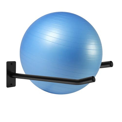 Medicine Ball Rack,Exercise Ball Holder,Wall Rack for Gym Garage Storage Yoga Ball,Suitable for Yoga Ball/Stability Ball/Barre Ball/Yoga Block/Volleyball/Basketball