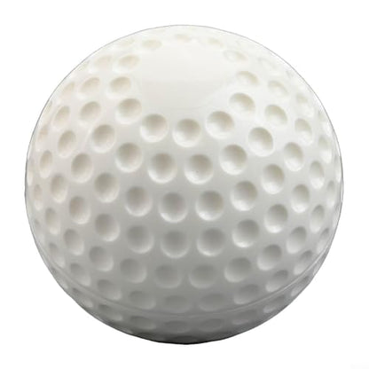 9 Or 12 Inch Dimpled Baseball Softball, PU Material, Suitable for Pitching Machine, Bright Colors - color: White