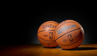 WILSON Emirates NBA Cup Official Game Basketball - Size 7, Brown