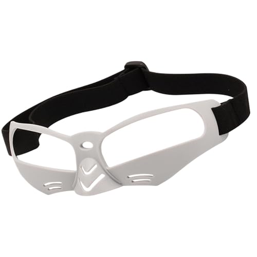 Basketball Goggles - 6.69x2.17inches Protective Dribbling Training Glasses, Sports Vision Safety Gear, Long Lasting Aanti