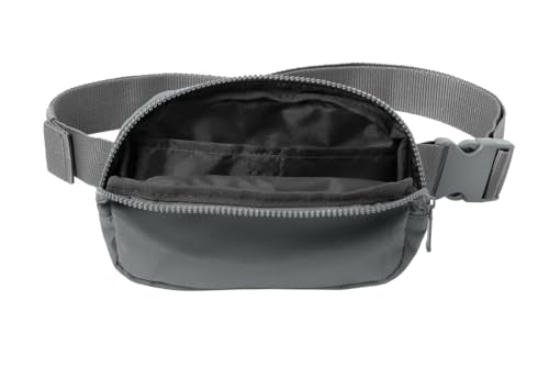 Tactical Gear bag Heavy Duty Duffel Gym bag/Tactical Backpack Custom Embroidered with your own text (Waist Bag - Grey) - color: Waist Bag - Grey