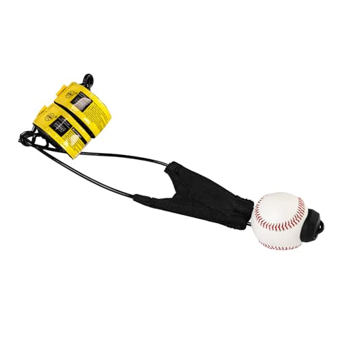 Batting Swing Trainer for Baseball and Softball, Portable Baseball Hitting Trainer, Solo Training Equipment for Beginners to Pros, Easy to Setup