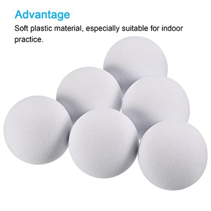 PATIKIL Golf Foam Ball, Sponge Exercise Flight Swing Practice for Indoor Training - color: White