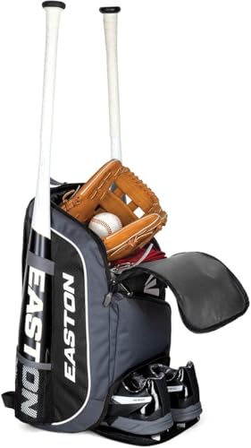 Easton | GAME READY Backpack Equipment Bag | Adult | Baseball & Softball | Multiple Colors - color: White