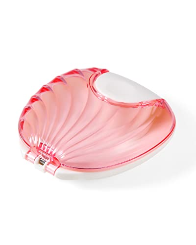 JMU Retainer Case, Pink Orthodontic Retainer Case, Dental Mouthguard Container