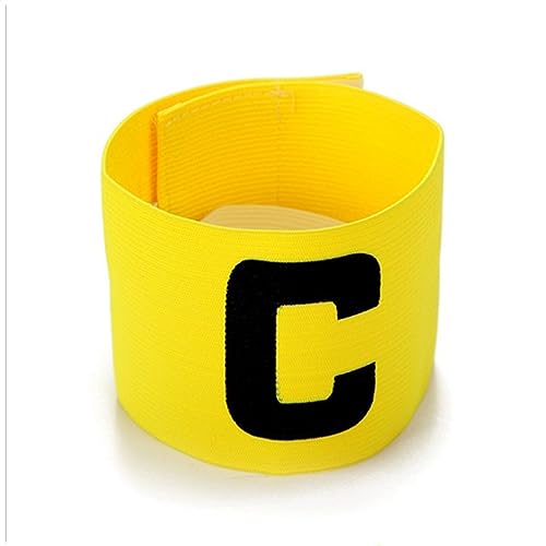 Football Soccer Captain's Armbands, 5PCS Captain Armband, Captain's Armband Diamond Pattern for Youth