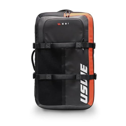 USWE Buddy Athlete Gear Pack, Duffle Bags to Store Sports Gear, Essentials, Ideal For Travelling, Gym, Training and More (100L Trolley Bag Black/Red) - style: 100l Trolley Bag Black/Red