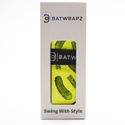 Bat Grip Tape for Baseball - Softball Precut and Pro Feel Bat Grip Tape Replacement - color: The Pickle