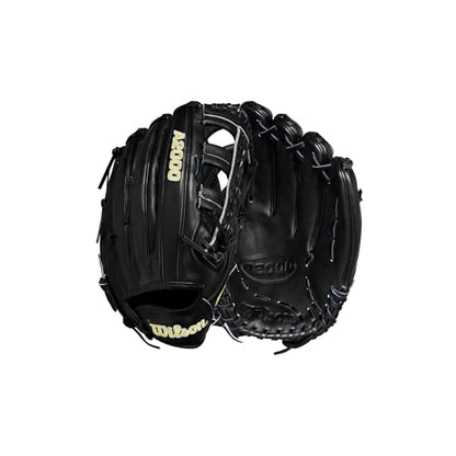 Wilson 2024 Classics Series A2000 Baseball Gloves - color: Black/Yellow, size: Outfield - 12.75"