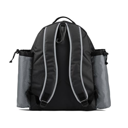 Boombah Tyro Baseball/Softball Bat Backpack - 20" x 15" x 10" - Holds 2 Bats up to Barrel Size of 2-5/8" - color: Black/Gray