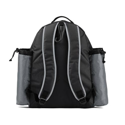 Boombah Tyro Baseball/Softball Bat Backpack - 20" x 15" x 10" - Holds 2 Bats up to Barrel Size of 2-5/8" - color: Black/Gray