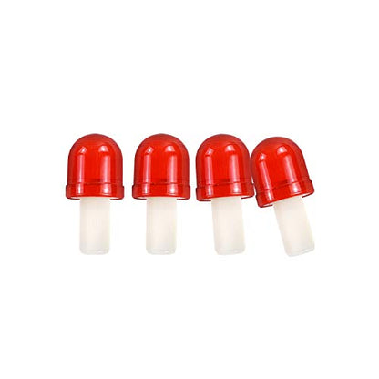 WHDZ 28 inch Collapsible Traffic Cones with LED Light Multi Purpose Pop up Reflective Safety Cones 4 Pack Orange - color: Orange