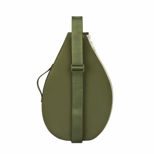 TOURBON Neoprene Padded Tennis Racket Bag Protector Cover Case with Zipper Pocket, Sports Backpack Sling Bag for Men Women