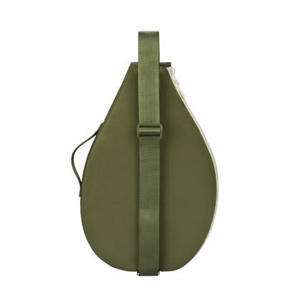 TOURBON Neoprene Padded Tennis Racket Bag Protector Cover Case with Zipper Pocket, Sports Backpack Sling Bag for Men Women