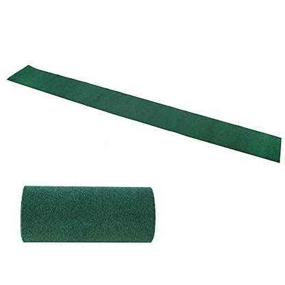 Golf Practice Putting Mat 0.3x3m Portable Outdoor Golf Hitting Mat with Non Slip Texture Foldable Durable Training Pad for Indoor Outdoor Use Ideal for Beginners and
