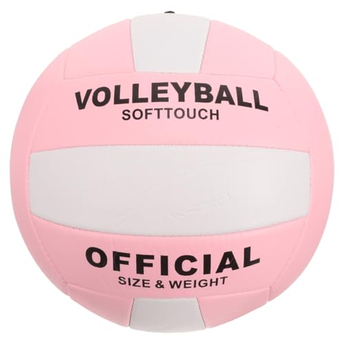Luxshiny Soft Indoor Volleyball Standard Inflatable Sports Ball Training Beach Ball for Entrance Examination and Indoor Matches with Elasticity and Control