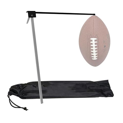 Football Kicking Stand for Different Ages with Sturdy Metal Frame and Enhanced Stability