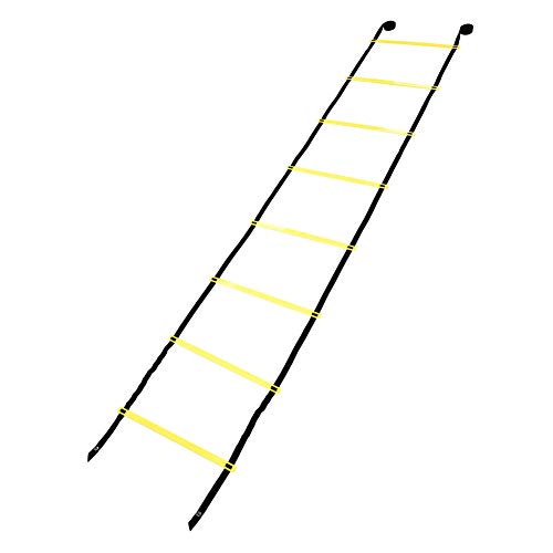 Football Ladder,4M Adjustable Soccer Ladder, Coordination and Speed Training Equipment,for High Training Boxing, Soccer, Football, , Ice Hockey