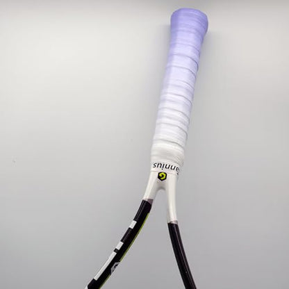 Tacky Tennis Racket Grip Tape, 6 Pack Tennis Grips, Absorbent and Enhanced Tennis Racquet Overgrip Tape（Gradient Color - color: Purple