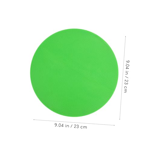 Kisangel 5pcs Markers for Speed and Agility Training Non- Floor Dots Red Yellow Green and Orange for Soccer and Basketball Drills