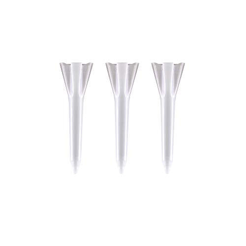 Izzo Plastic Golf Tees (100 Pack) - color: White, style: 1.5 Inches