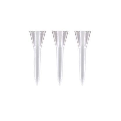 Izzo Plastic Golf Tees (100 Pack) - color: White, style: 1.5 Inches