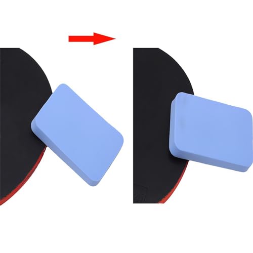2Pcs Professional Table Tennis Rubber Cleaner Table Tennis Rubber Sponge Table Tennis Rackets Rubber Care Part