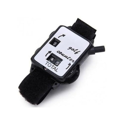 Sosoport Golf Stroke Counter Bracelet Wristband Score Keeper with Easy Press Tally for Golf and Sports Referee Use