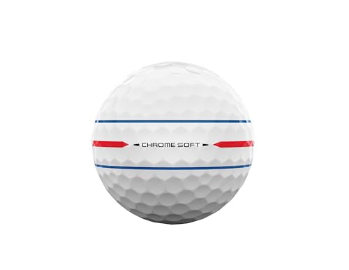 Callaway Golf Chrome Soft 2026 Golf Balls - color: 360 White Triple Track