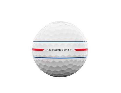 Callaway Golf Chrome Soft 2026 Golf Balls - color: 360 White Triple Track