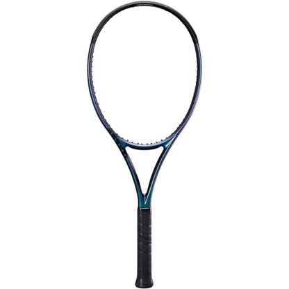 WILSON Ultra 100 V4 Tennis Racket (Unstrung) (4 1/8 inch), Blue
