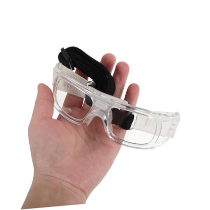 Sports Protective Goggles Basketball Football Eyewear with Elastic Strap Anti-fog Shock-resistant Sports Glasses for Men Women Team Training