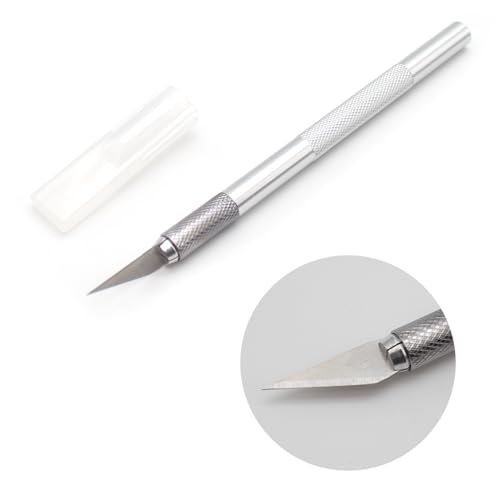 Table Tennis Racket DIY Tools Kit Table Tennis Rubber Cutting Knife Set Acrylic Roller Cutting Mat 5PCS Spare Blades