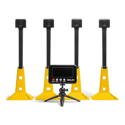 Speed Gates Pro – Electronic Sprint Timing System with Radio Frequency Sensors, LED Timer, and Carry Bag – 40 Yard Dash Timer and Agility Training Equipment