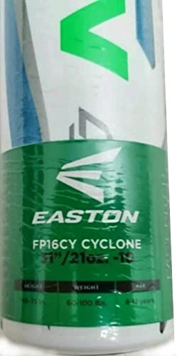 Easton | Cyclone Fastpitch Softball Bat | Approved for All Fields | -10 Drop | 1 Pc. Aluminum - size: 31 Inch